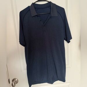 lululemon athletica Dark Blue Polo Shirt